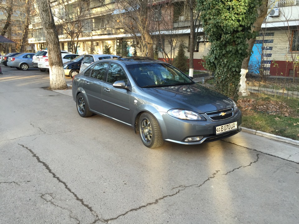 Заниженные пружины Chevrolet Lacetti Gentra