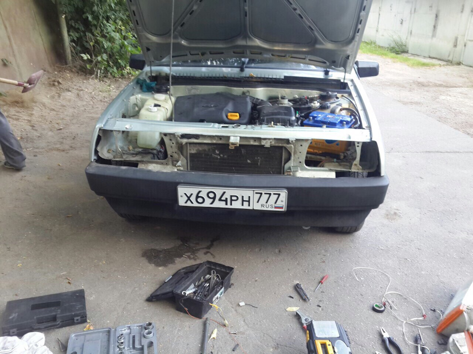 Подогнал зазоры ВАЗ 21099 — Lada 21099, 1,5 л, 2002 года | стайлинг ...