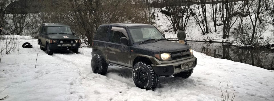 5ть минут вдоль ручья) — Land Rover Discovery I, 3,5 л, 1991 года ...
