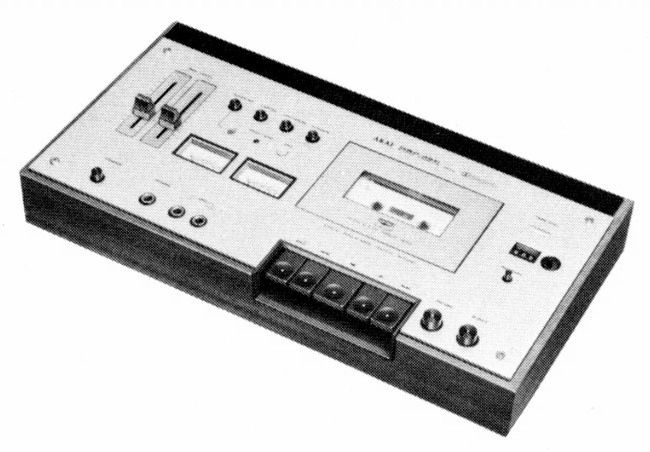 Akai GXC-39 1975 года. Когда деревья были большими. Небольшое