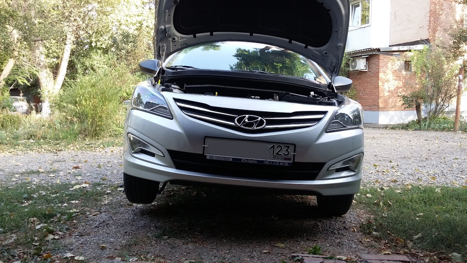 Мойка дроссельной заслонки без снятия — Hyundai Solaris (1G), 1,6 л ...