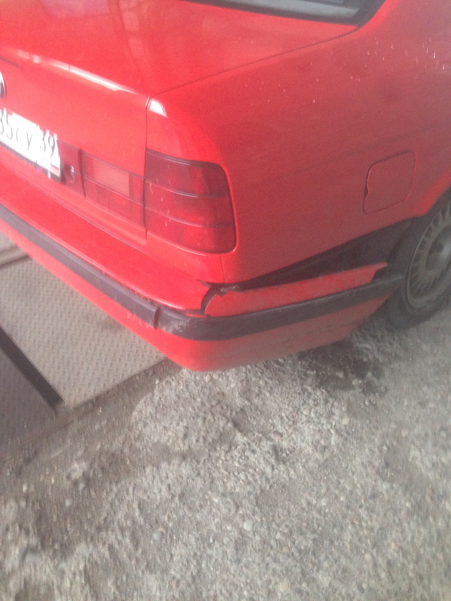 Беда. — BMW 5 series (E34), 2 л, 1990 года | ДТП | DRIVE2
