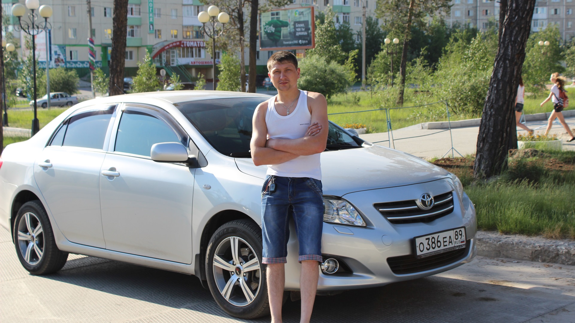 Toyota Corolla (140/150) 1.6 бензиновый 2008 | ЯНАО Ноябрьск на DRIVE2