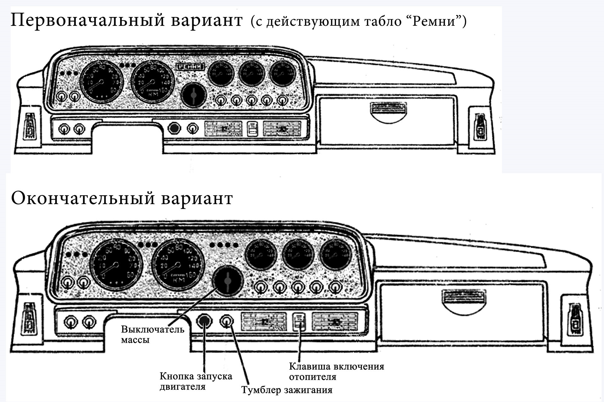 Схема щитка приборов москвич 2141