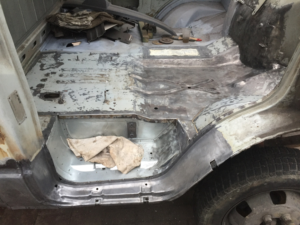 Подножка пассажира (от Валдая, доделал!) — ГАЗ Газель, 4 л, 1996 года ...