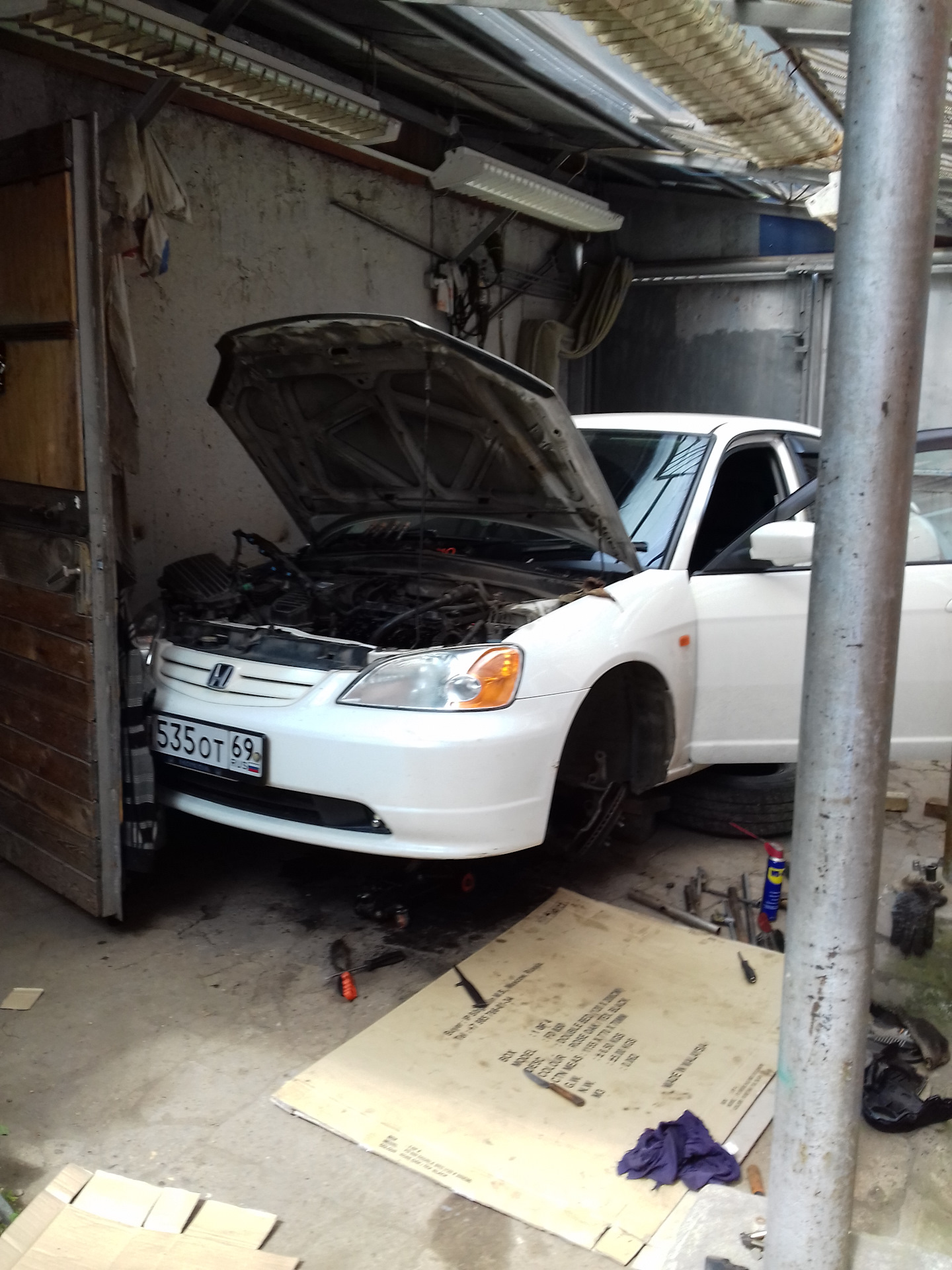 печка не греет на холостых! или скупой разбирает дважды… — Honda Civic ...