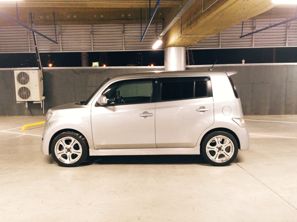 Приехали мои новые лапти: Work Euroline R17 — Toyota bB (QNC20), 1,5 л ...