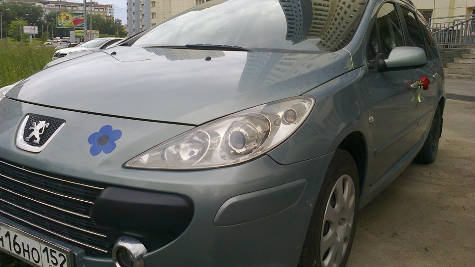 Пришла весна  готовь бабло.  Peugeot 307 SW, 1,6 л, 2006 года  визит на160сервис  DRIVE2