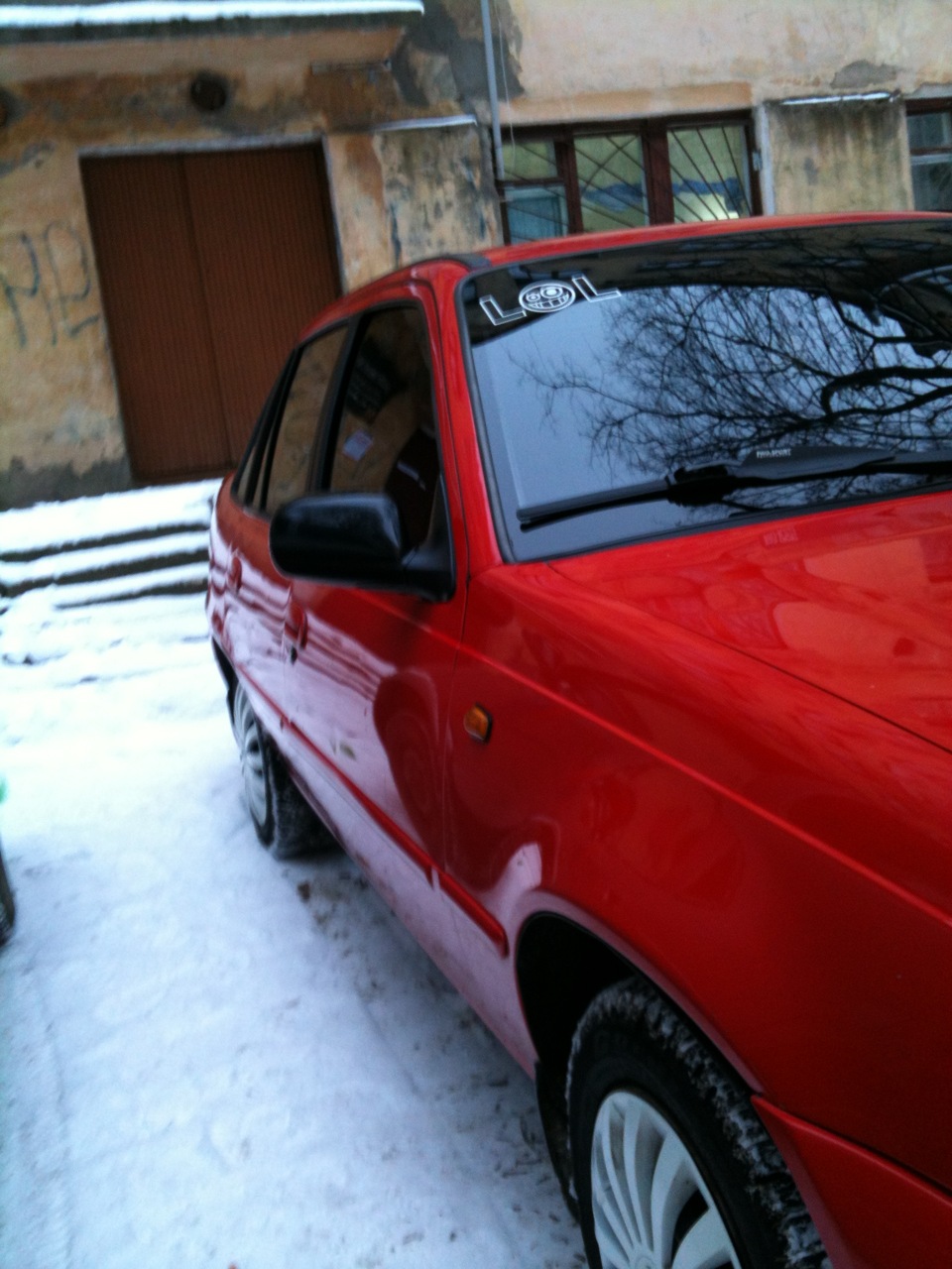 Стойки дверей) — Daewoo Nexia (N150), 1,5 л, 2010 года | тюнинг | DRIVE2