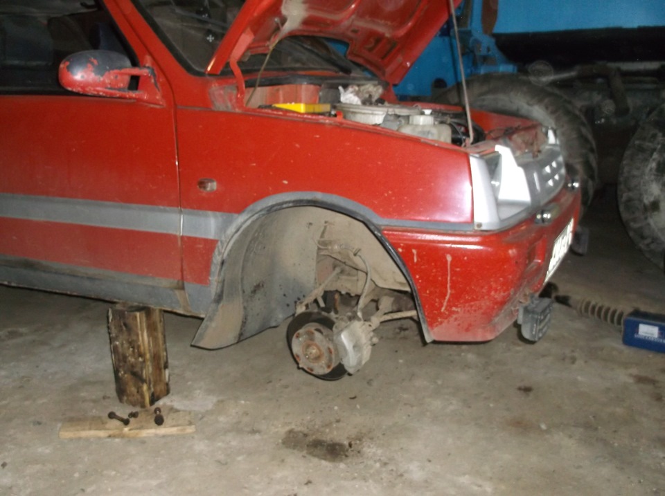 Подвеска — Lada Ока 1111, 0,6 л, 1995 года | своими руками | DRIVE2