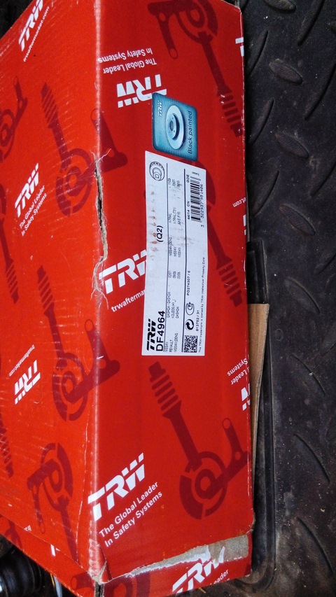 DF4964 Тормозной диск для NISSAN TRW | Запчасти на DRIVE2