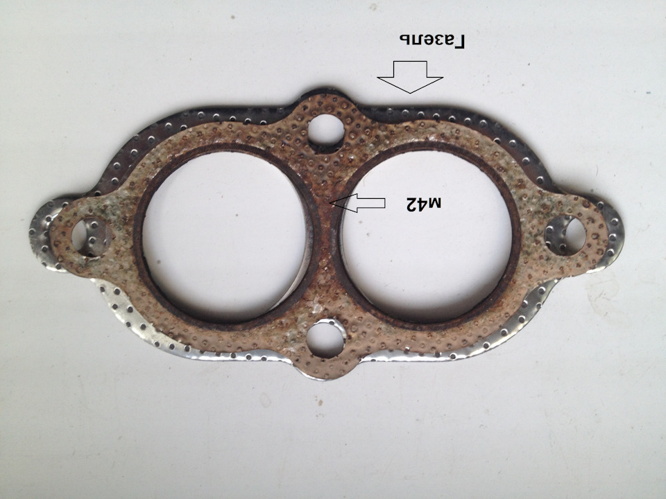 Прокладка коллектора уаз старого образца газ 21
