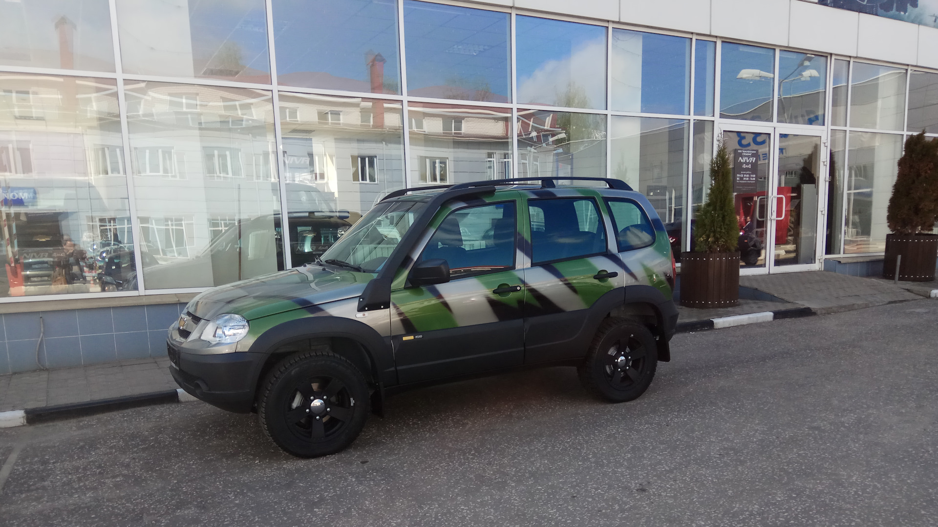 Chevrolet Niva камуфляж