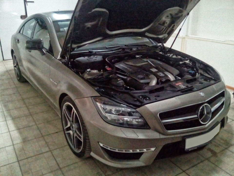 Mercedes CLS63 AMG 5.5 biturbo Stage 1