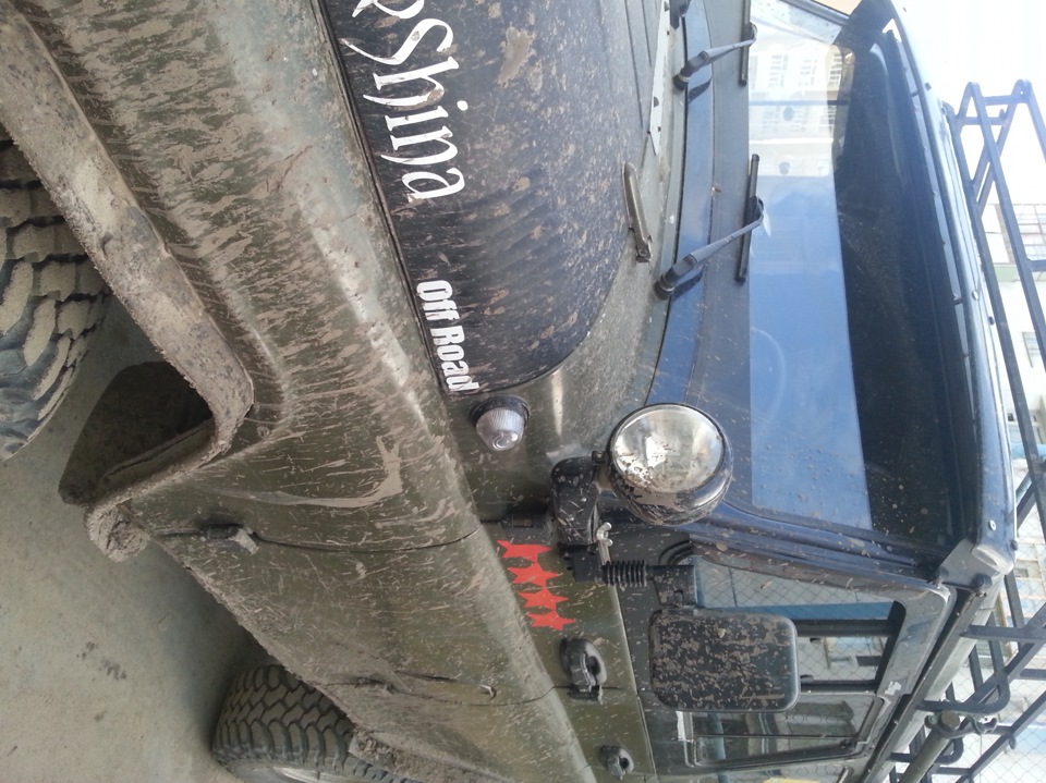 Белые повторители поворотов — УАЗ 469, 2,9 л, 1995 года | тюнинг | DRIVE2