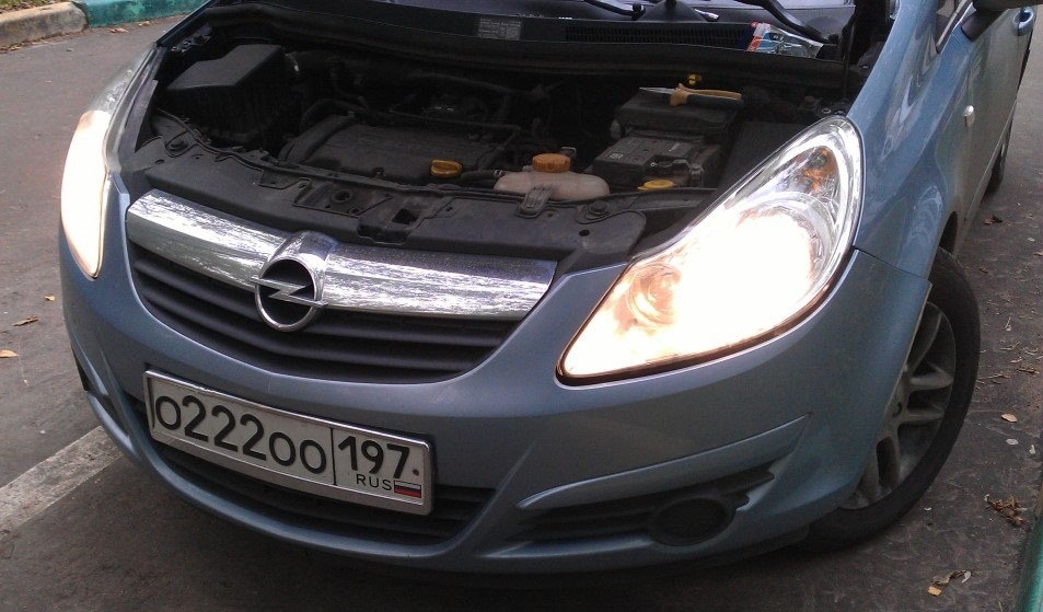 Opel corsa d промывка форсунок