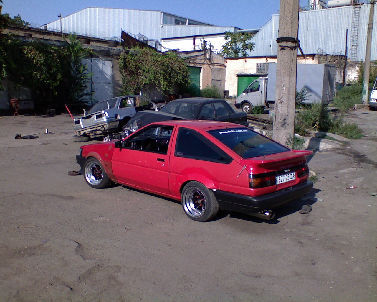 Tuning without picking up or how it happens  not for the faint of heart - Toyota Sprinter Trueno 15 L 1987