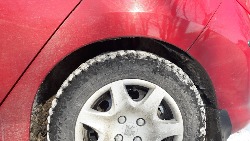 Подкрылки. — Peugeot 308 (1G), 1,6 л, 2008 года | своими руками | DRIVE2