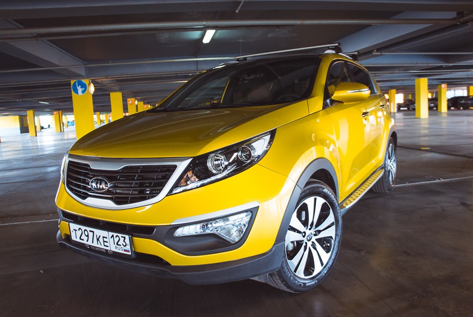 Kia Sportage Р¶РµР»С‚С‹Р№