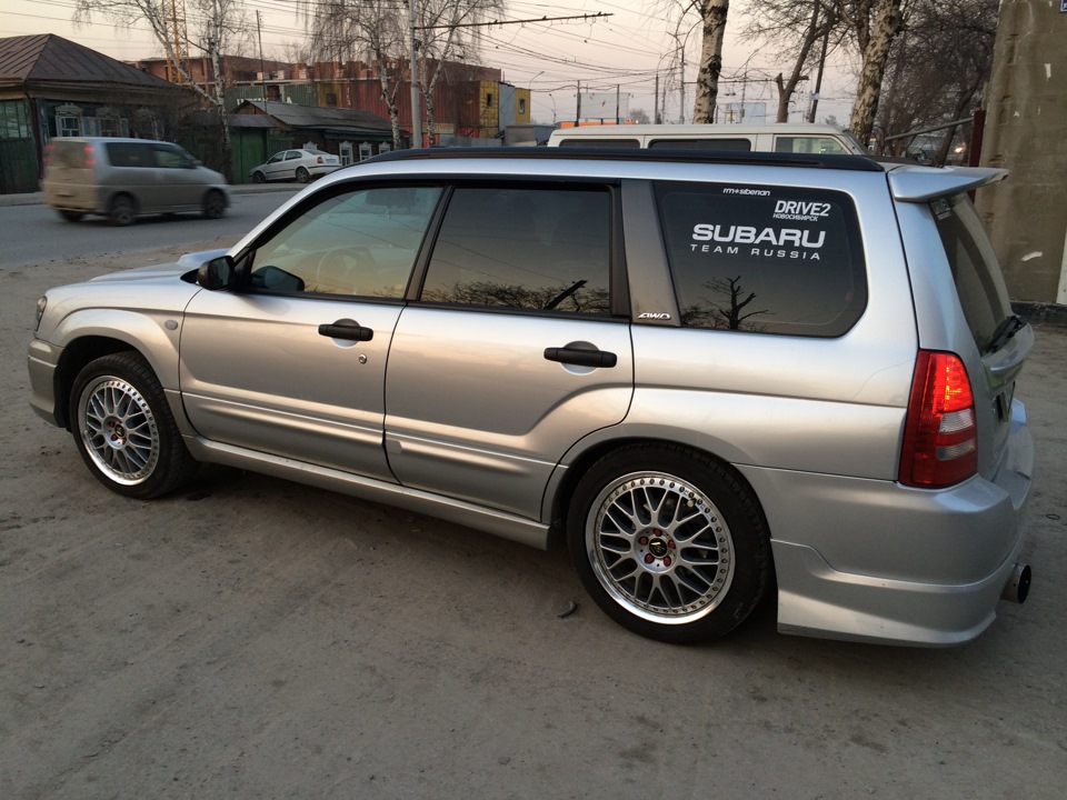 Кольца на форестер. Forester SG r18.