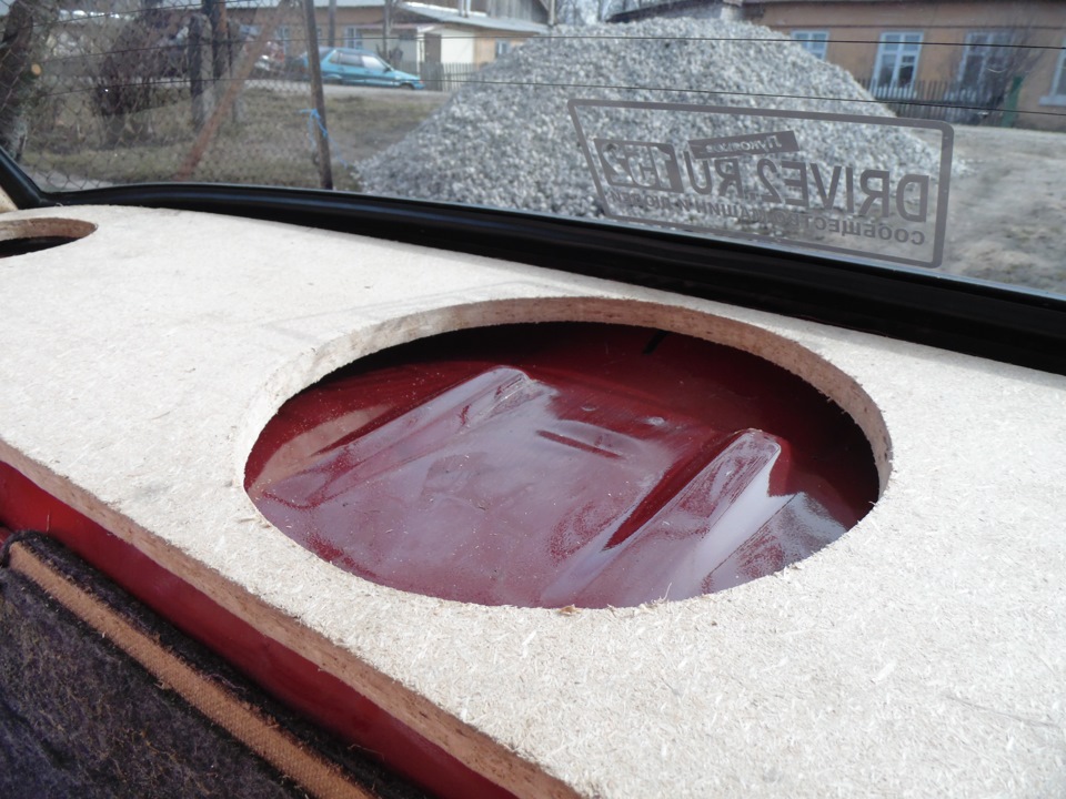Установка и подключение сабвуфера MYSTERY MJS 12F:) — Lada 21065, 1,6 л ...