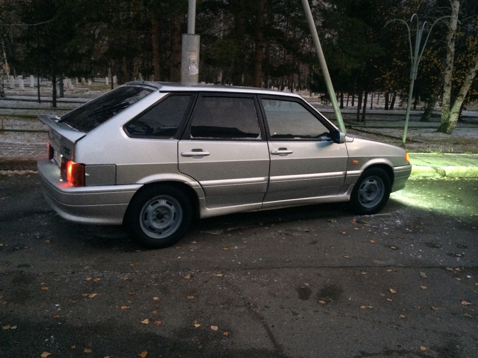 Покраска железных дисков самостоятельно. — Lada 2114, 1,5 л, 2004 года ...