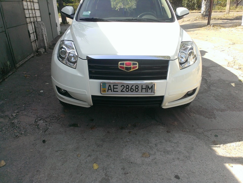 Geely Emgrand x7 мигалки