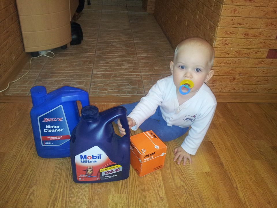 Замена масла. Возвращаемся на полусинтетику. — Lada 4x4 3D, 1,7 л, 2007 ...