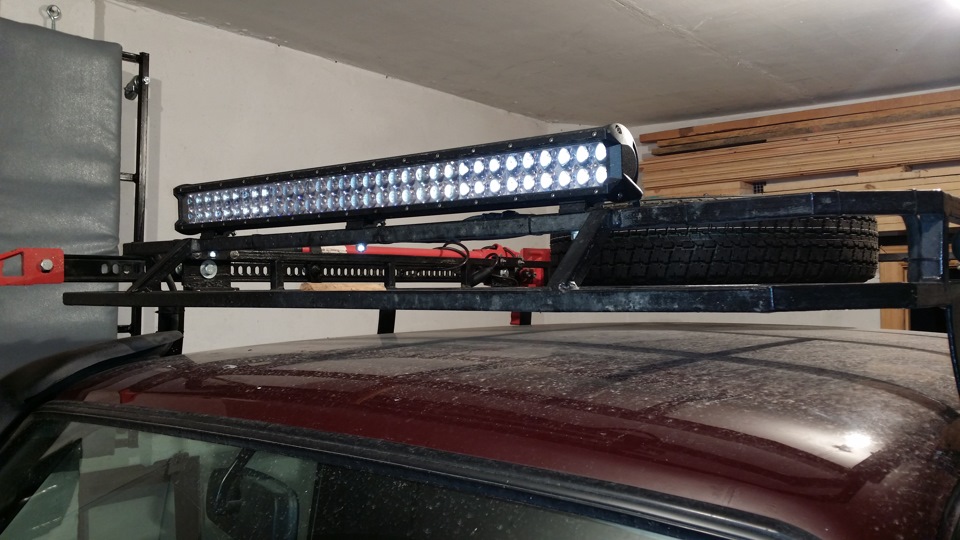 Установка балки, заднего света и галогенок на бампер. — DRIVE2