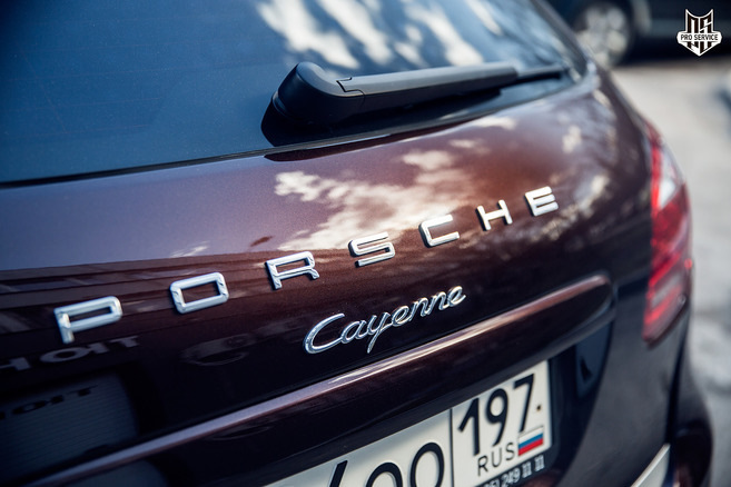 Полировка и защита кузова Порше Кайен.Детейлинг в СВАО — Pro-Service на ...