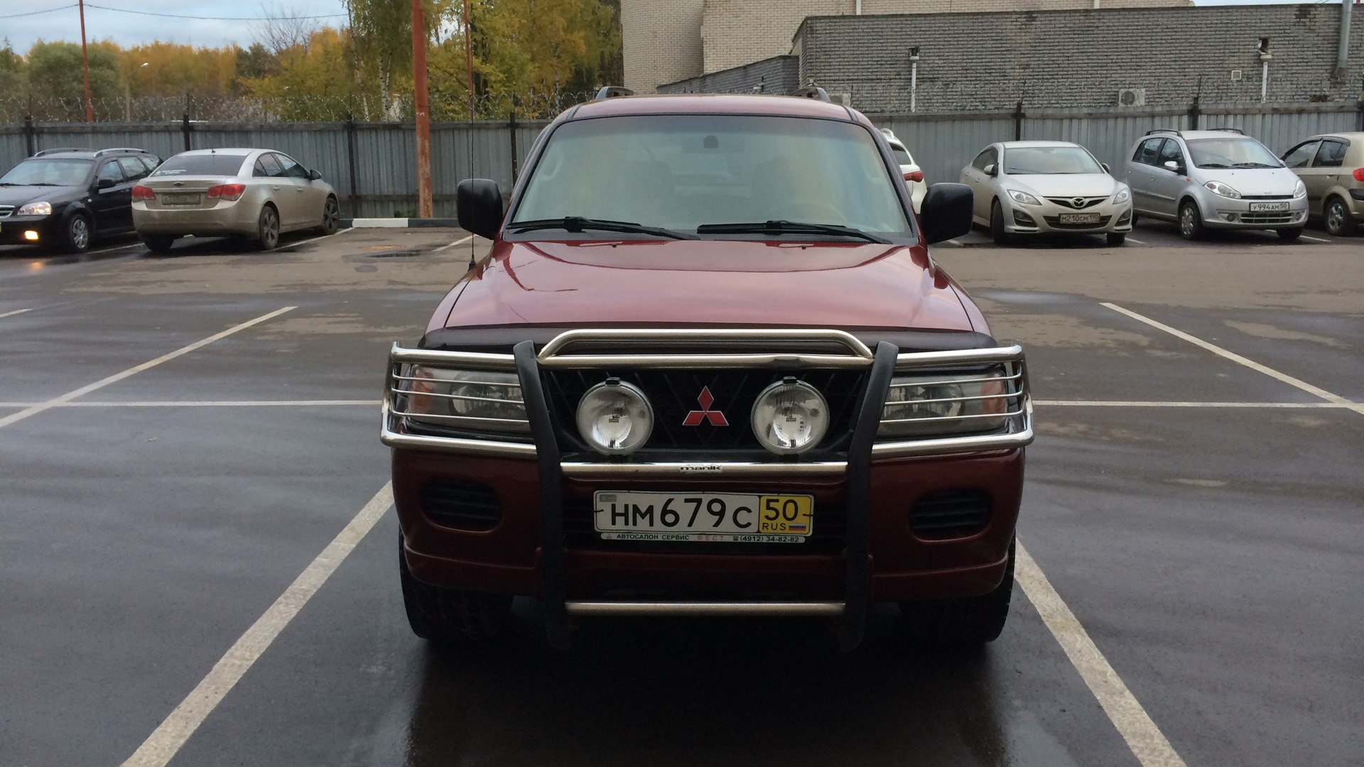 Mitsubishi Montero Sport 3.0 бензиновый 2001 | Красная Монтера 3.0 на DRIVE2