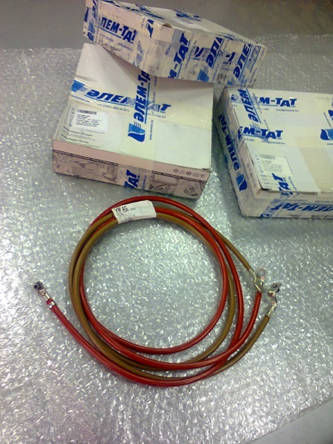 Силовые провода… Медные, сечение 16 квадратов. — Skoda Yeti