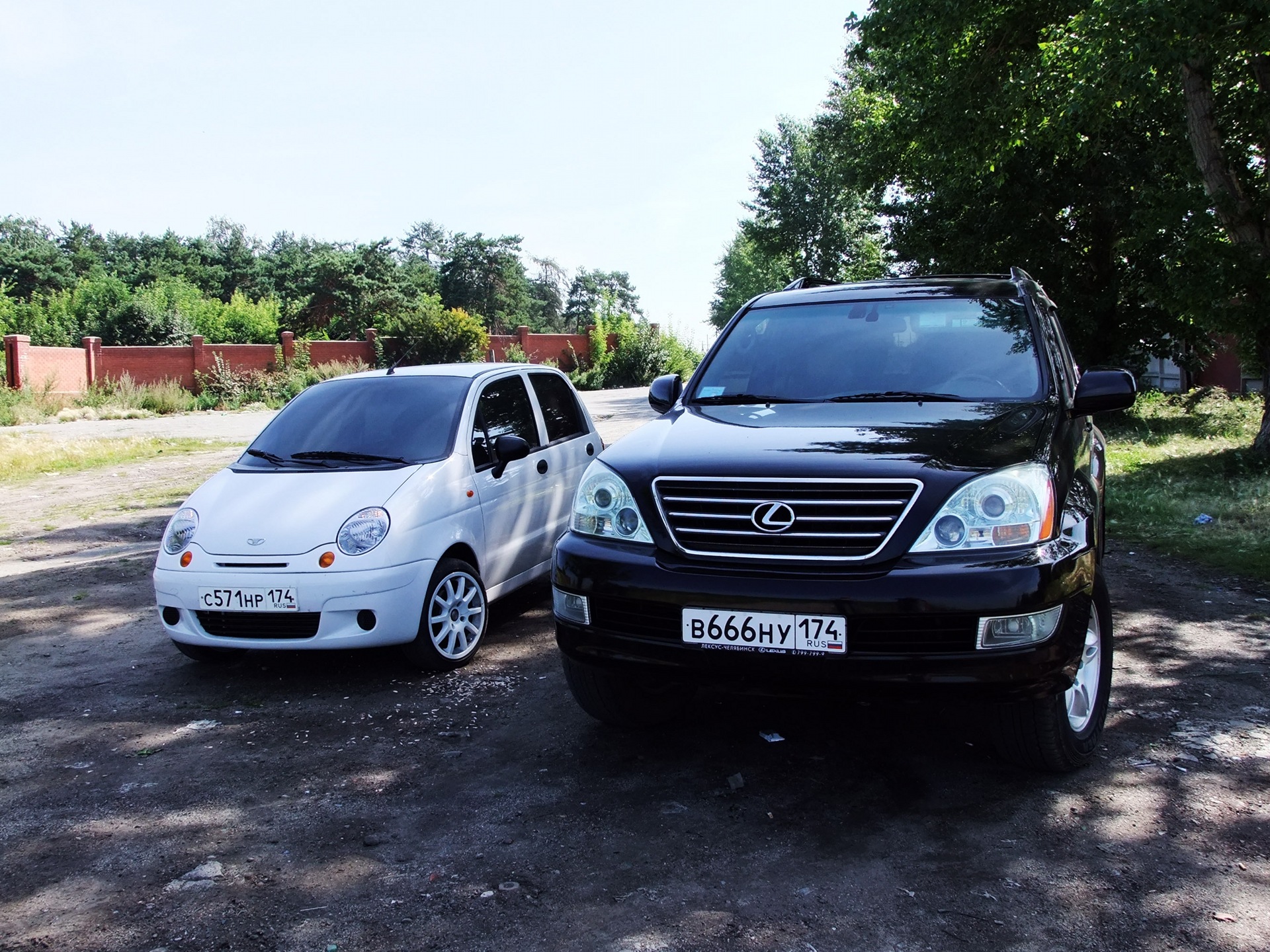 Фотосет с большой машиной)) — Daewoo Matiz (M100, M150), 0,8 л, 2011 года |  фотография | DRIVE2