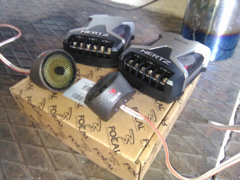Focal k2power кроссоверы Hertz! — Lada 2114, 1,6 л, 2012 года ...