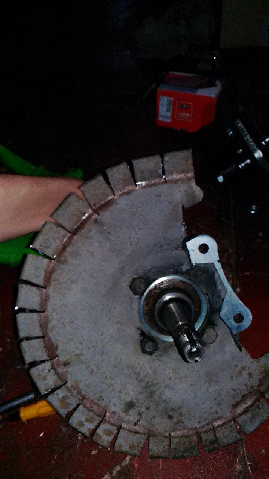 Зеленые рычаги "турботема" — Lada 2107, 1,5 л, 2004 года | тюнинг | DRIVE2