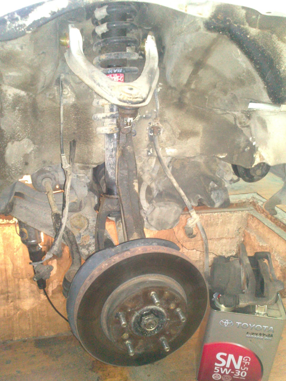 Начало большой и чистой работы… — Honda CR-V (RD1/RD2), 2 л, 1999 года ...