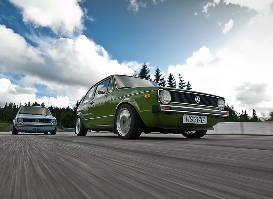 Volkswagen Golf mk1 трековый