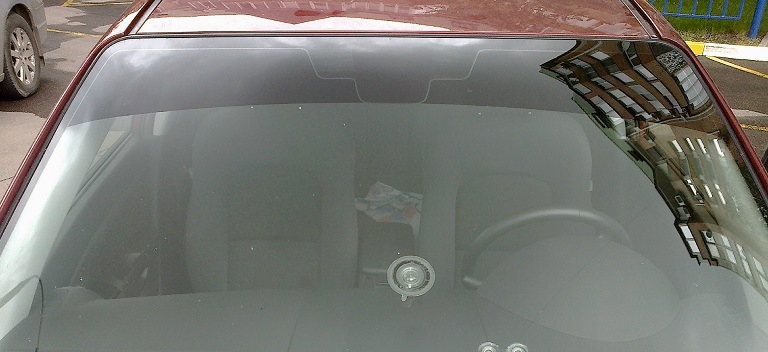 полоса на лоб — Mazda 3 (1G) BK, 2 л, 2008 года | своими руками | DRIVE2