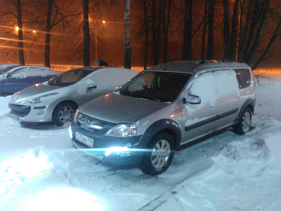 Photo from the logbook Lada Largus Cross
