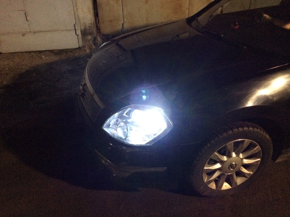 Светодиодные габариты — СДЕЛАНО — Nissan Teana (J31), 2,3 л, 2007 года ...