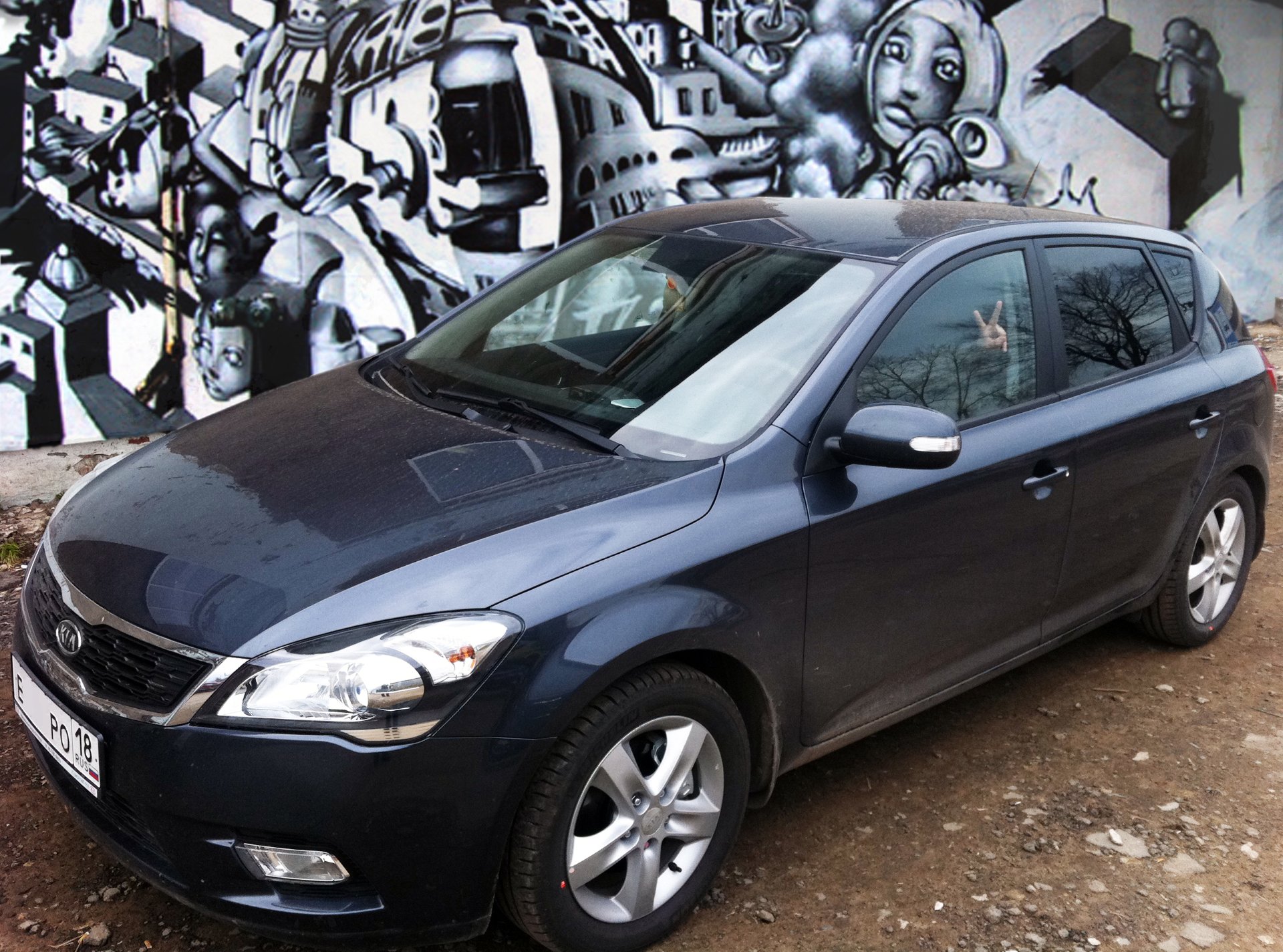 Тонировка llumar 5% — KIA Ceed (1G), 1,6 л, 2011 года | тюнинг | DRIVE2