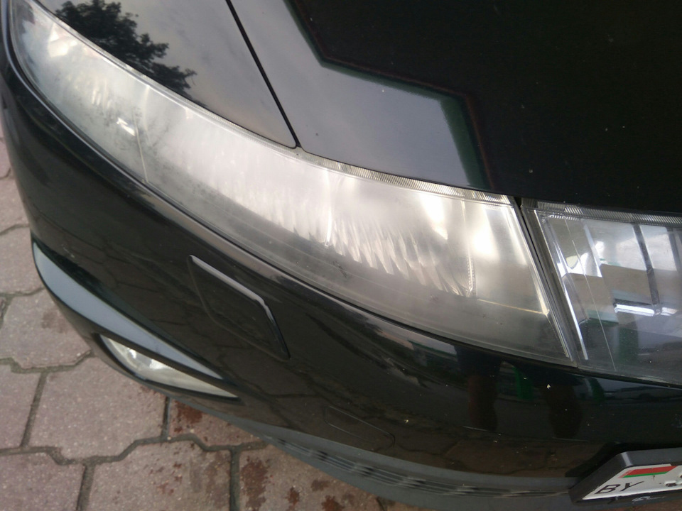 Запотели фары, что можно сделать? — Honda Civic 5D (8G), 1,8 л., 2008 ...