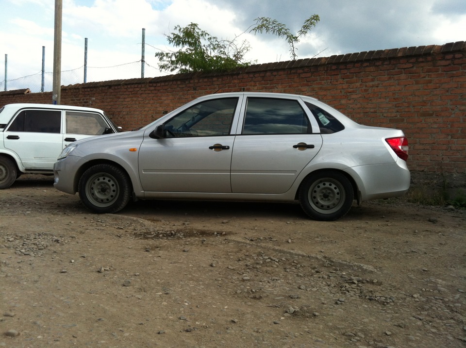 Lada Granta заниженная