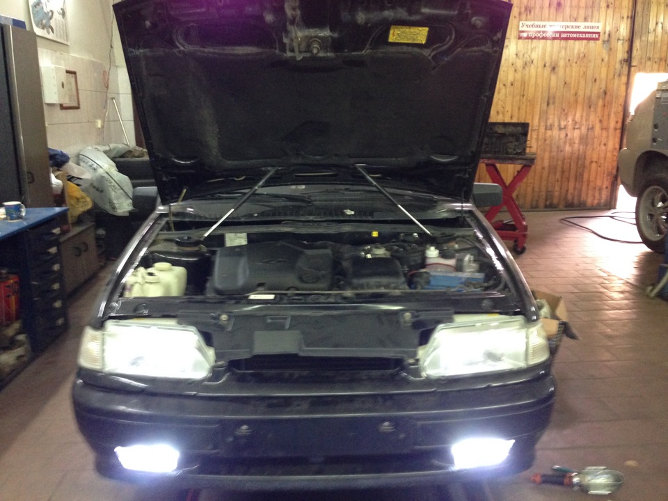 Ксенон в птф. — Lada 2114, 9,2 л, 2009 года | своими руками | DRIVE2
