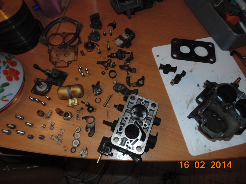 сегодня я стал мужчиной (переборка карбюратора дааз 2140) — DRIVE2