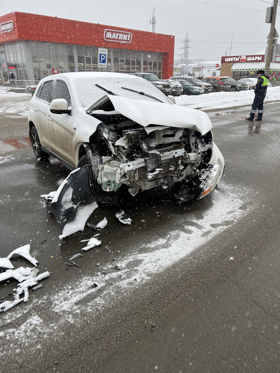 Вот и все — Mitsubishi ASX, 1,8 л, 2013 года | ДТП | DRIVE2