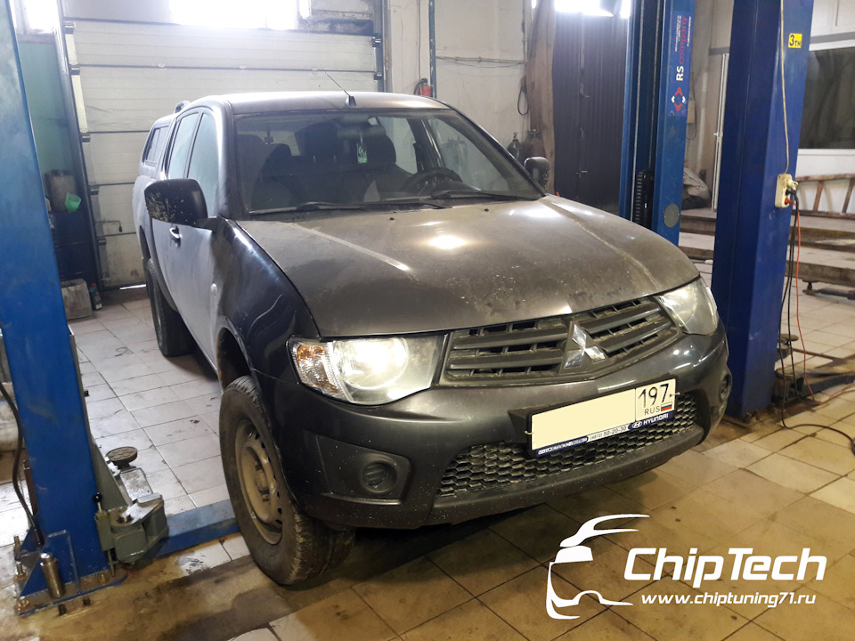 Mitsubishi L200 2.5 2011 — ChipTech | Чип-тюнинг в Туле на DRIVE2