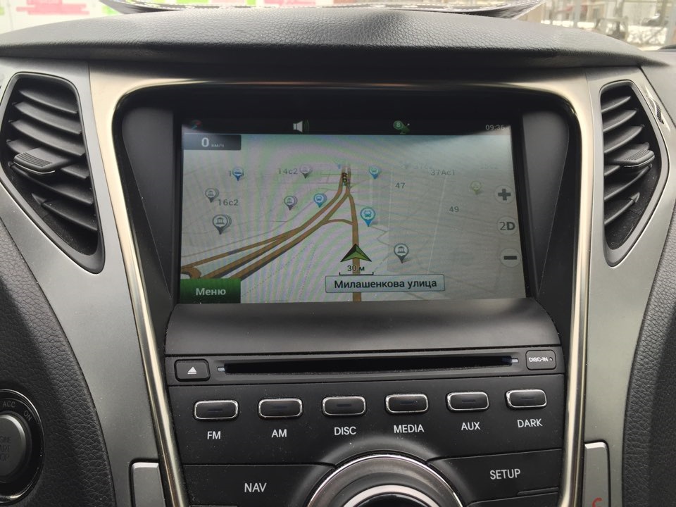 Обновление Навител'а до 9.1 — Hyundai Grandeur (HG), 3 л, 2013 года ...