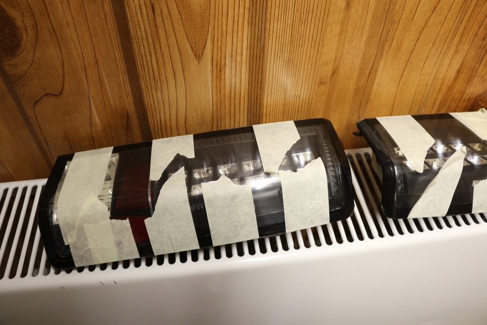 Задние фонари АСТРО — чтоб не "потели" — Chevrolet Astro II, 4,3 л ...