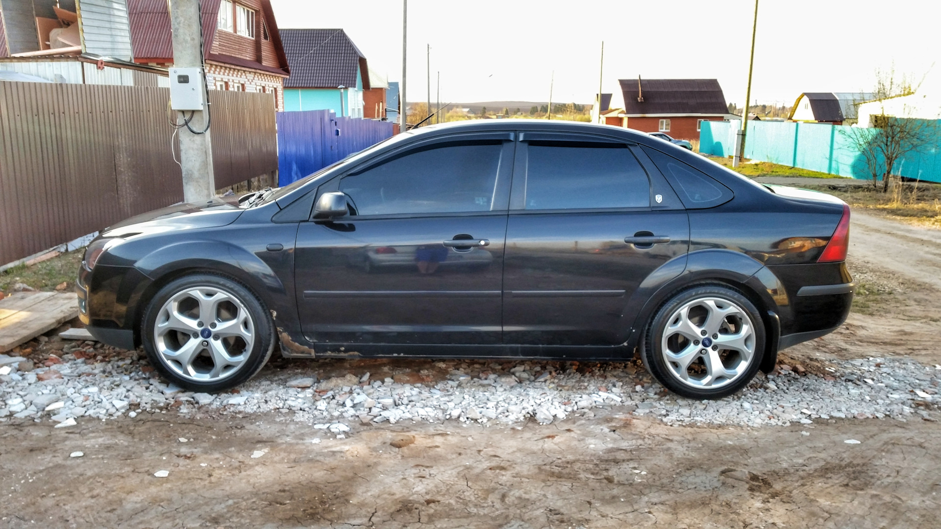 Ford Focus 2 sedan Black